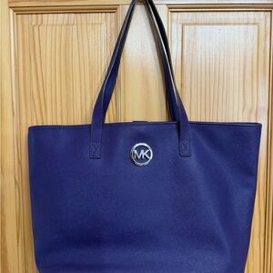 Michael Kors Purple Tote Bag